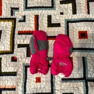 The North Face Toddler Mittens Pink Size 2T